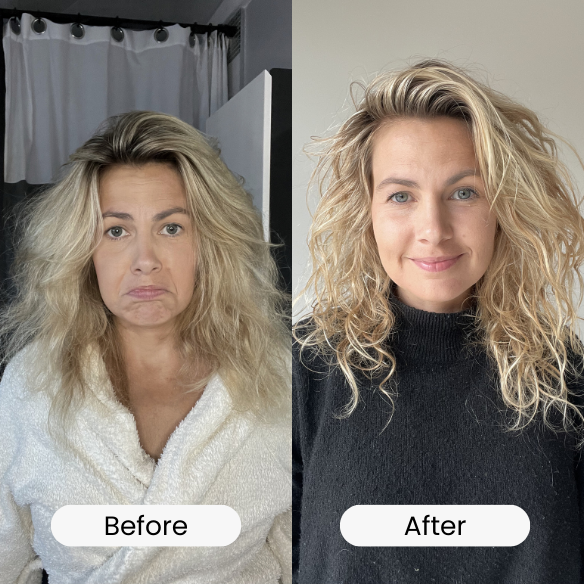 4. The products that feel the softest are weighing your hair down.